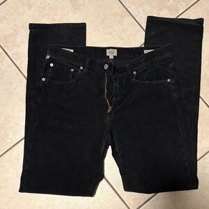 Citizens of Humanity Black Corduroy Pants